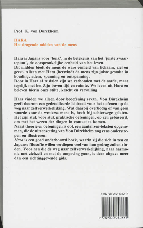Achterkant van Hara
