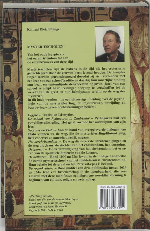 Achterkant van Mysteriescholen