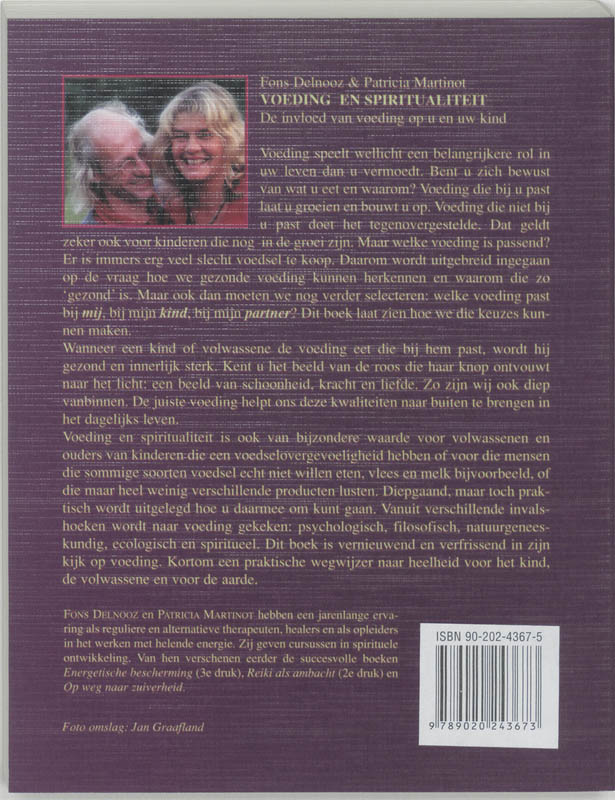 Achterkant van Voeding en spiritualiteit