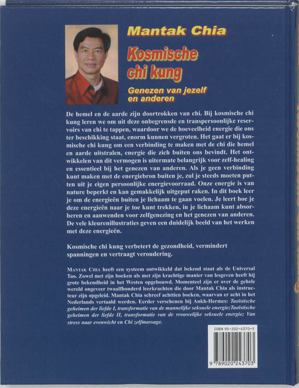 Achterkant van Kosmische Chi Kung