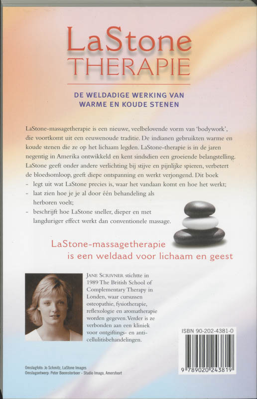 Achterkant van LaStone-therapie