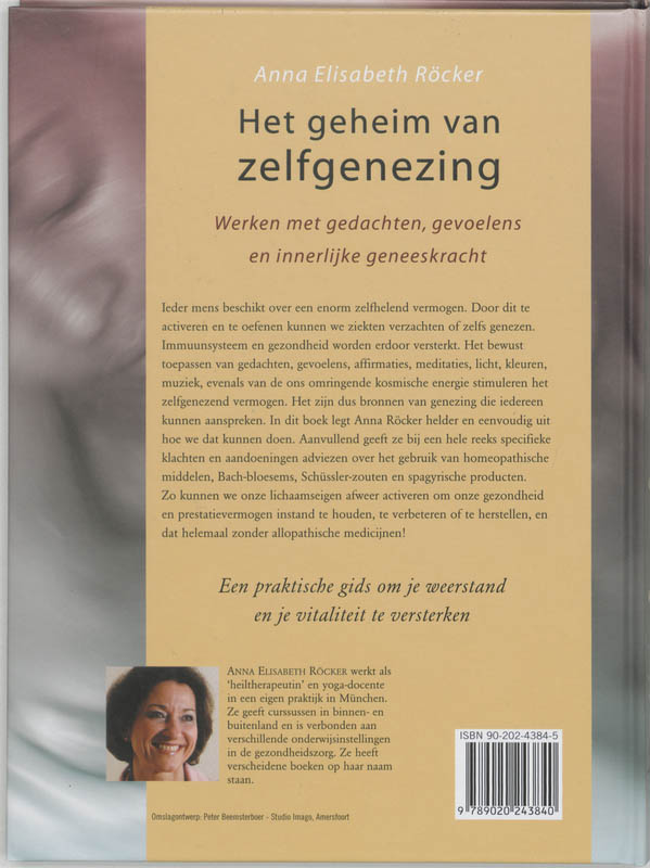 Achterkant van Het geheim van zelfgenezing
