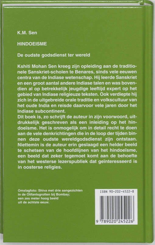 Achterkant van Hindoeisme