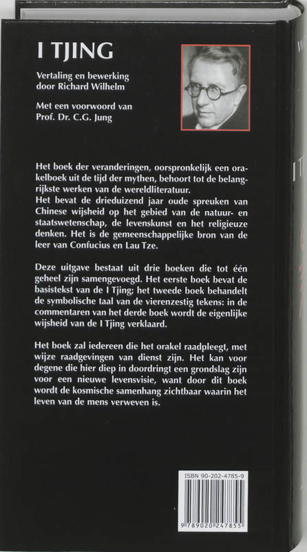 Achterkant van I Tjing