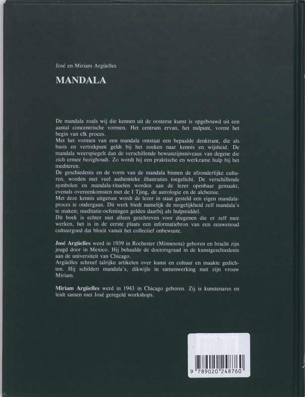 Achterkant van Mandala