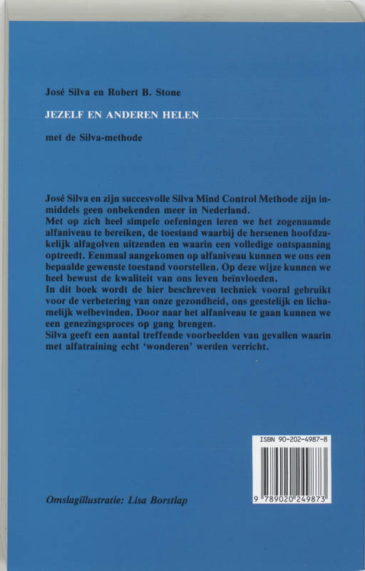 Achterkant van Jezelf en anderen helen met de Silva-methode