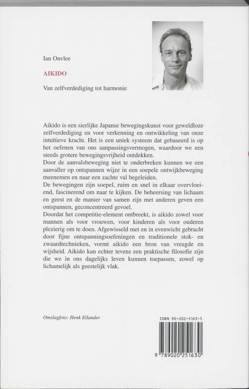 Achterkant van Aikido
