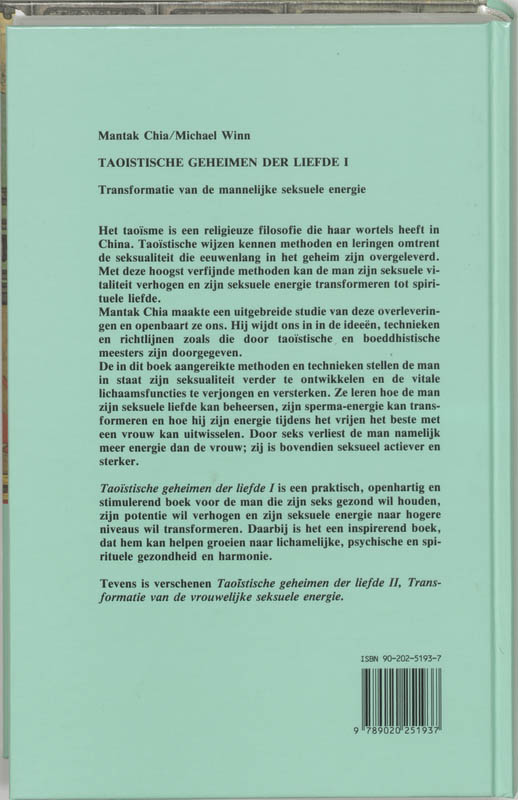 Achterkant van 1 Mannelijk