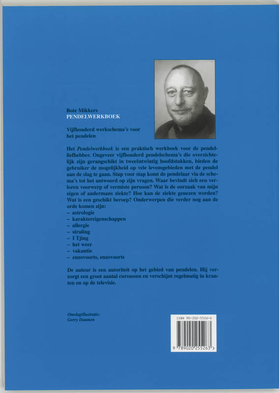 Achterkant van Pendelwerkboek