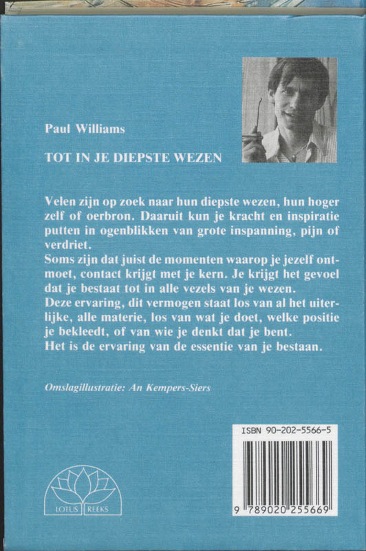 Achterkant van Tot in je diepste wezen