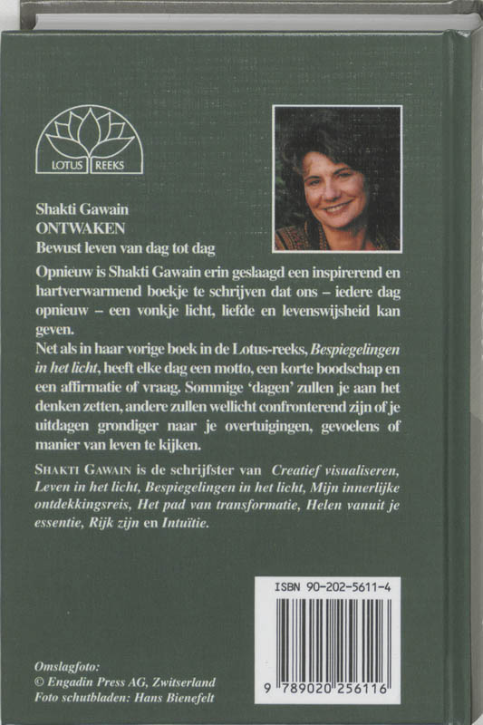 Achterkant van Ontwaken