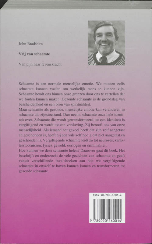 Achterkant van Vrij van schaamte