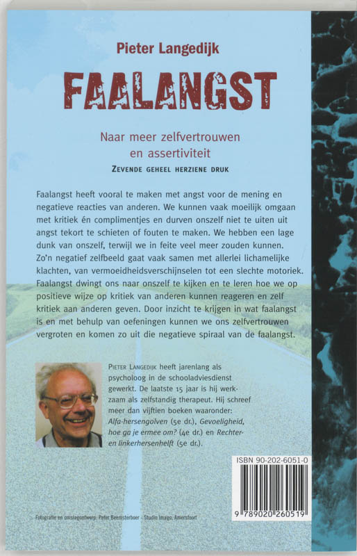 Achterkant van Faalangst