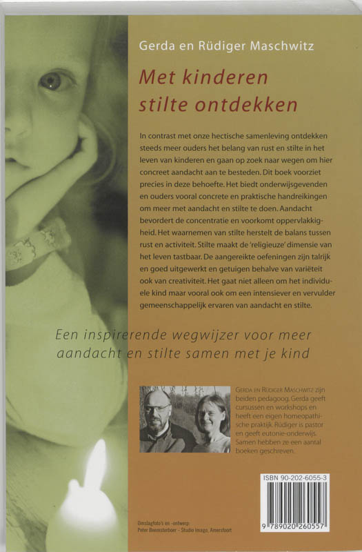 Achterkant van Met kinderen stilte ontdekken