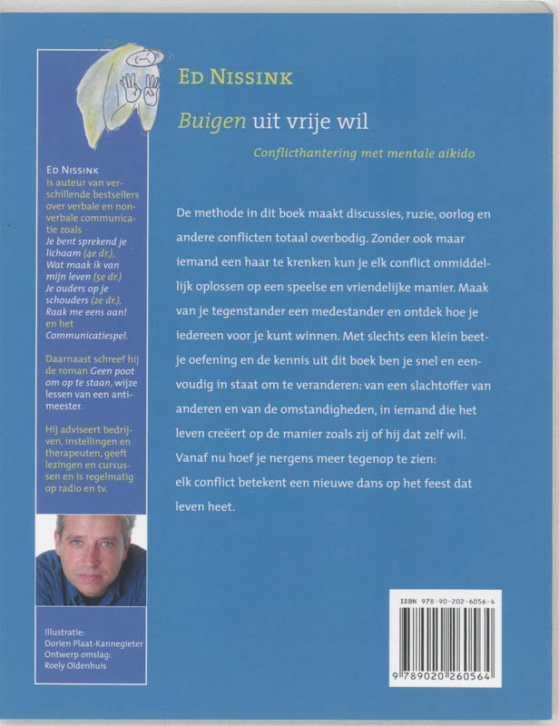 Achterkant van Buigen uit vrije wil