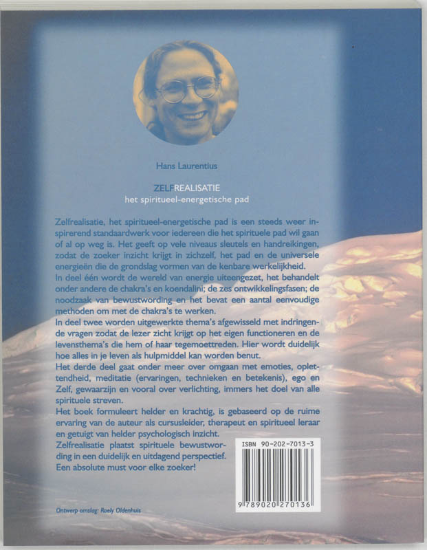 Achterkant van Zelfrealisatie, het spiritueel-energetische pad