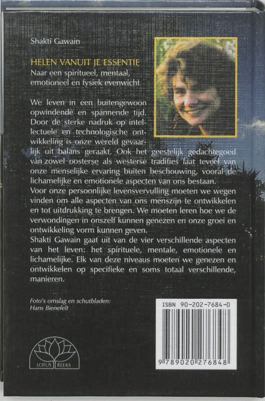Achterkant van Helen vanuit je essentie