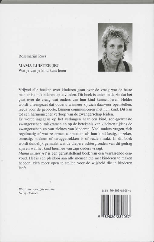 Achterkant van Mama luister je?