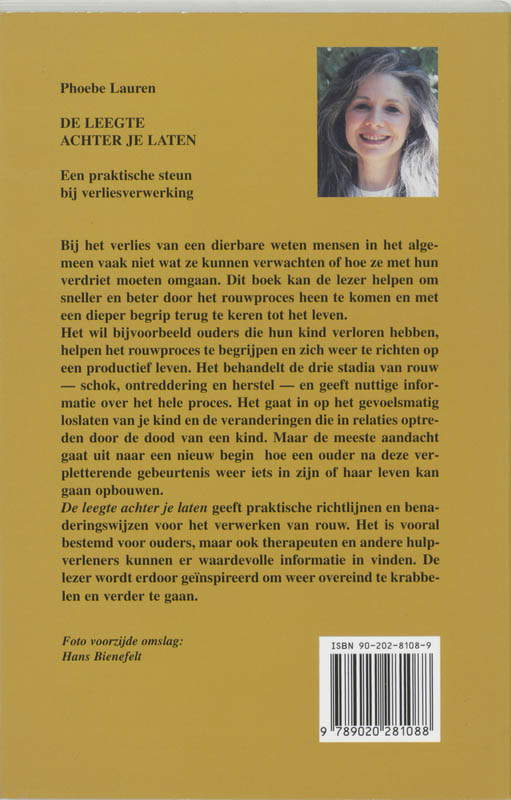 Achterkant van De leegte achter je laten