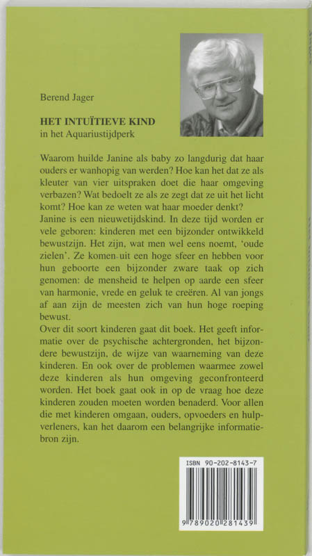 Achterkant van Het intuitieve kind