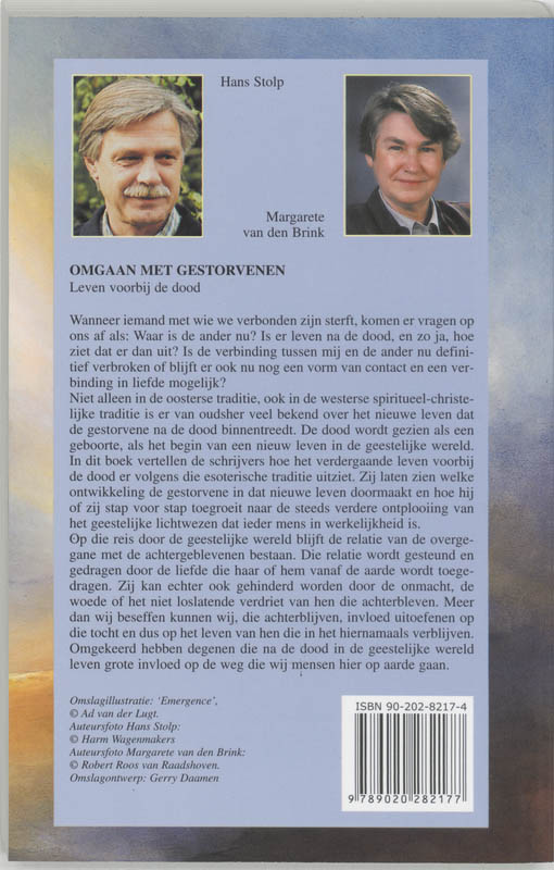Achterkant van Omgaan met gestorvenen