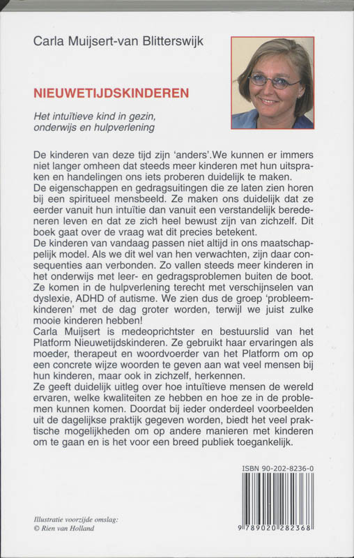 Achterkant van Nieuwetijdskinderen