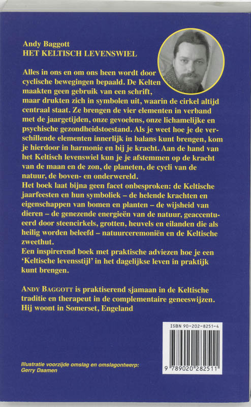Achterkant van Het Keltisch levenswiel