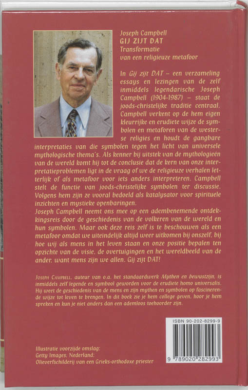 Achterkant van Gij zijt dat