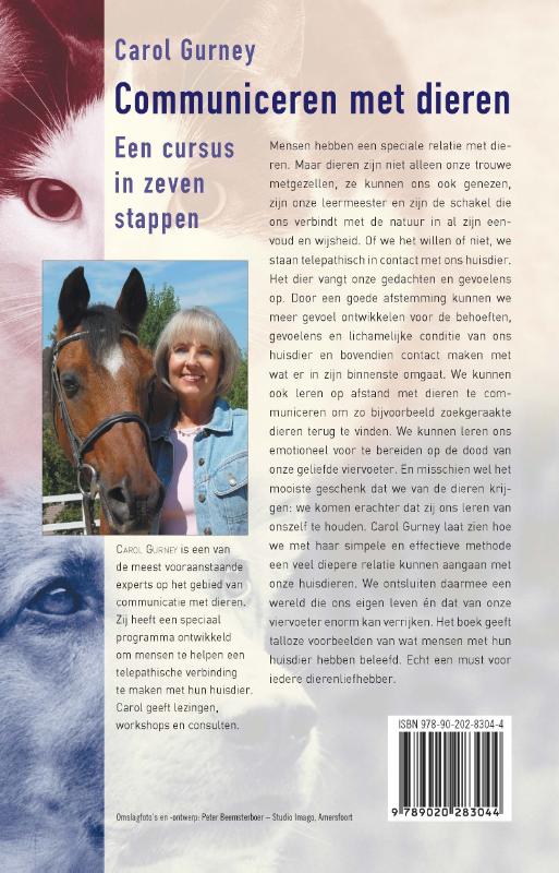 Achterkant van Communiceren met dieren