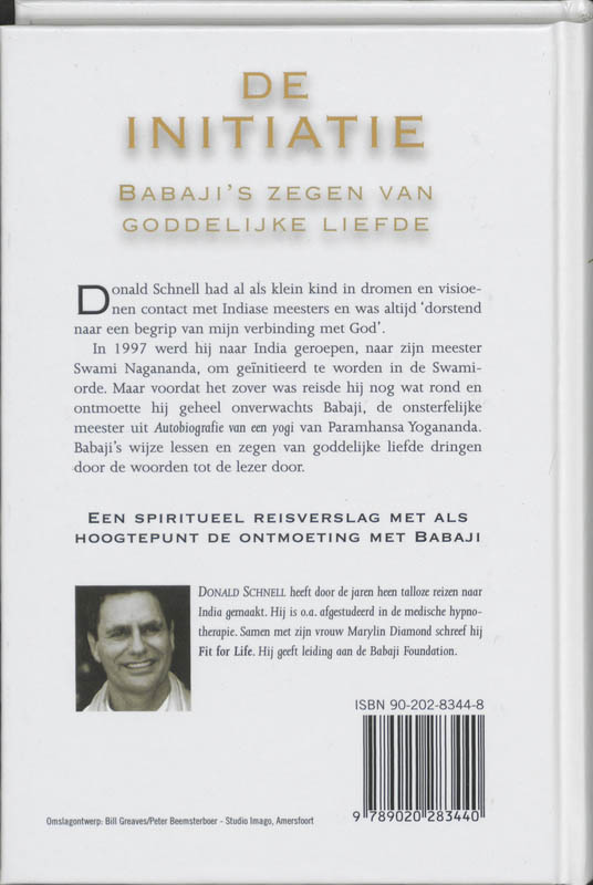 Achterkant van De initiatie
