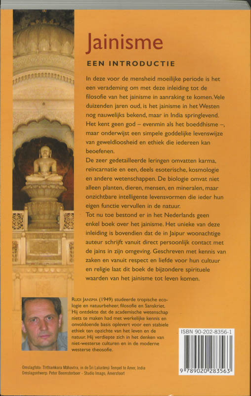 Achterkant van Jainisme