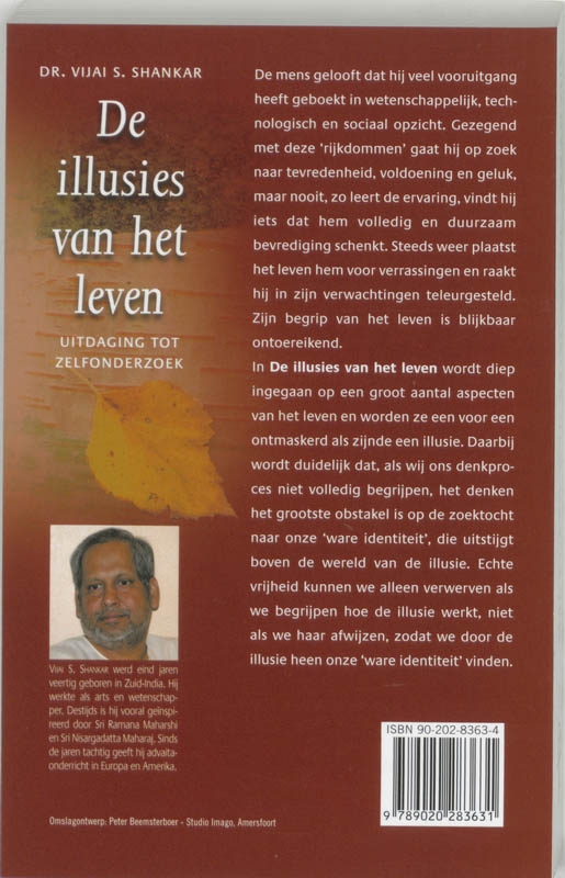 Achterkant van De illusie van het leven