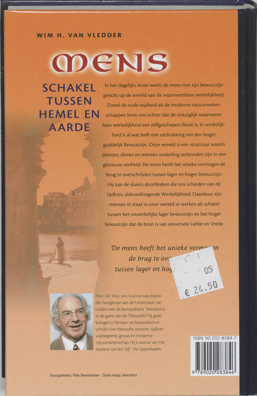 Achterkant van Mens, schakel tussen hemel en aarde