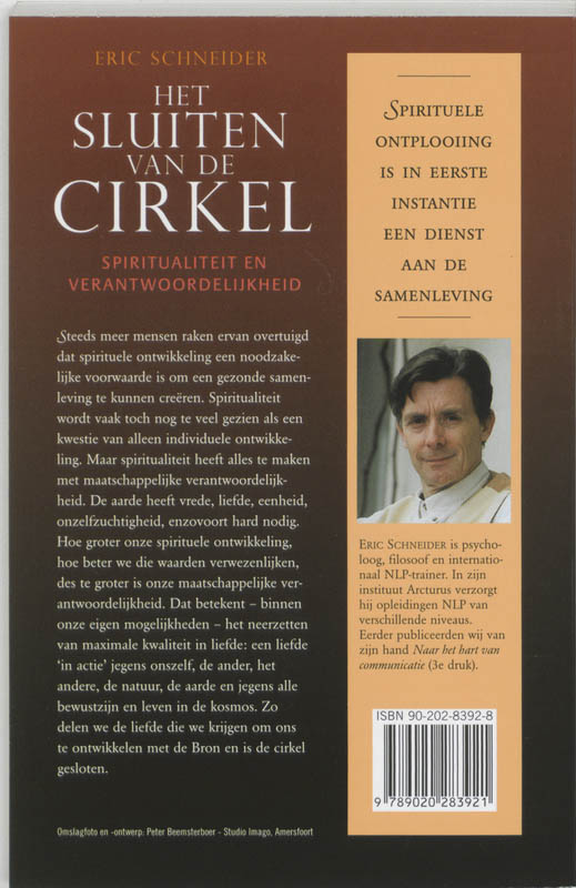 Achterkant van Het sluiten van de cirkel