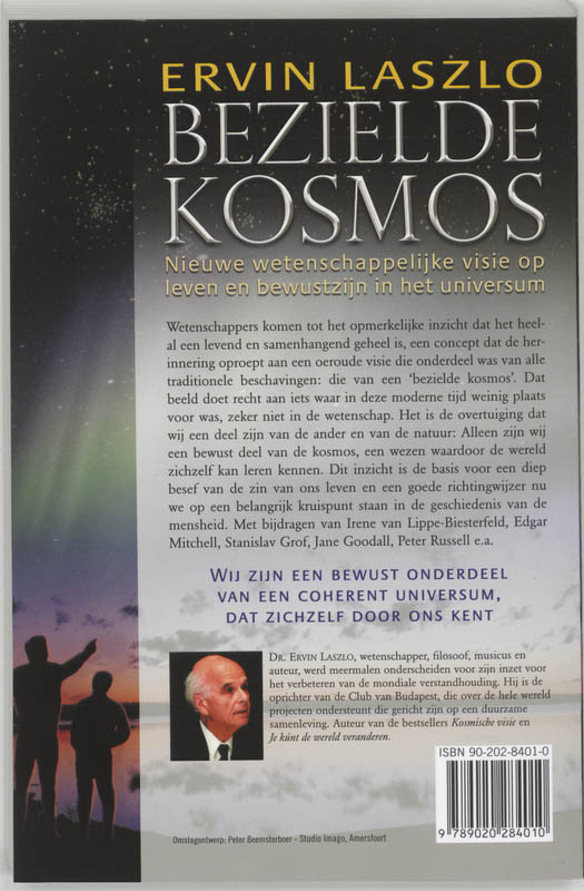 Achterkant van Bezielde kosmos