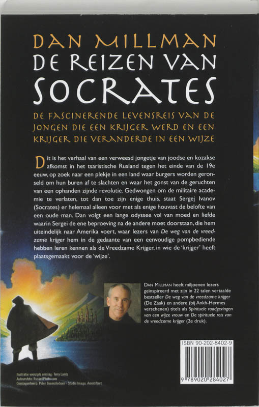 Achterkant van De reizen van Socrates