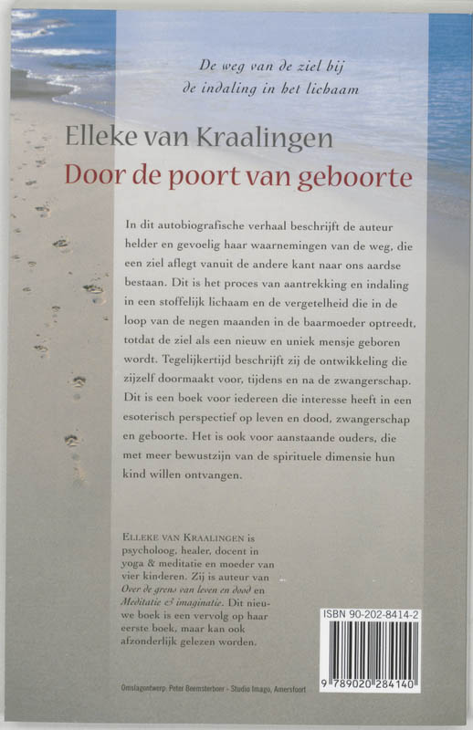 Achterkant van Door de poort van geboorte