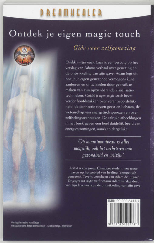 Achterkant van Ontdek je eigen magic touch