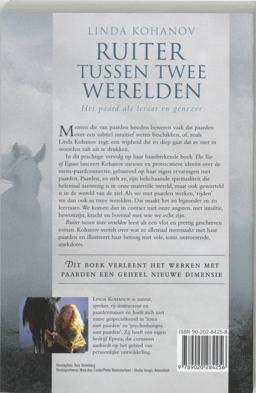 Achterkant van Ruiter tussen twee werelden