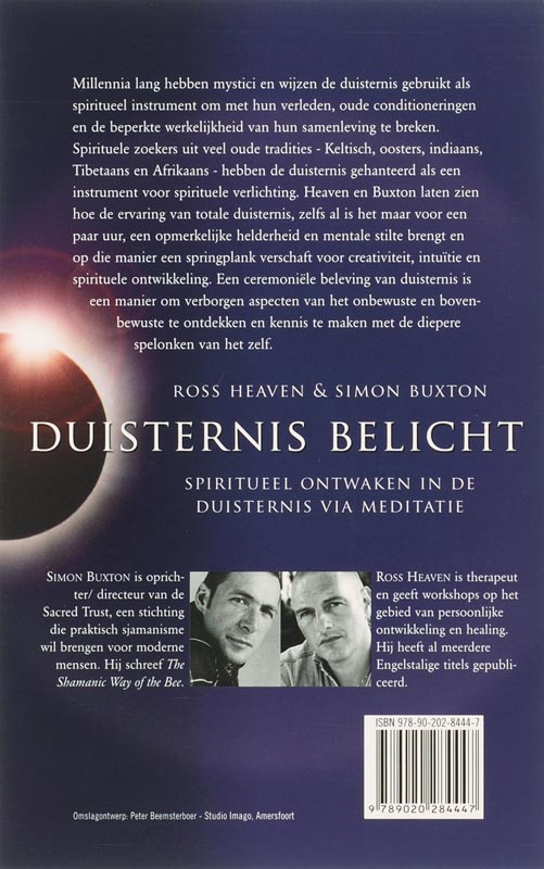 Achterkant van Duisternis belicht