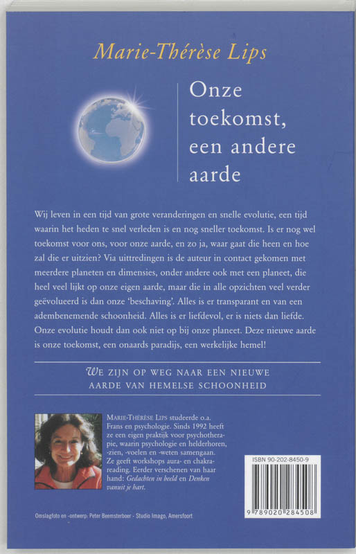 Achterkant van Onze toekomst, een andere aarde