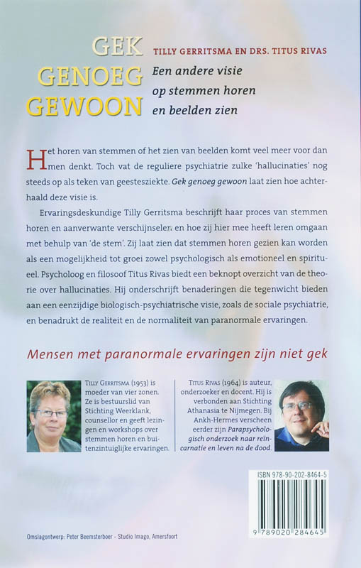 Achterkant van Gek genoeg gewoon