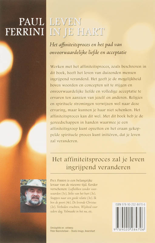 Achterkant van Leven in je hart