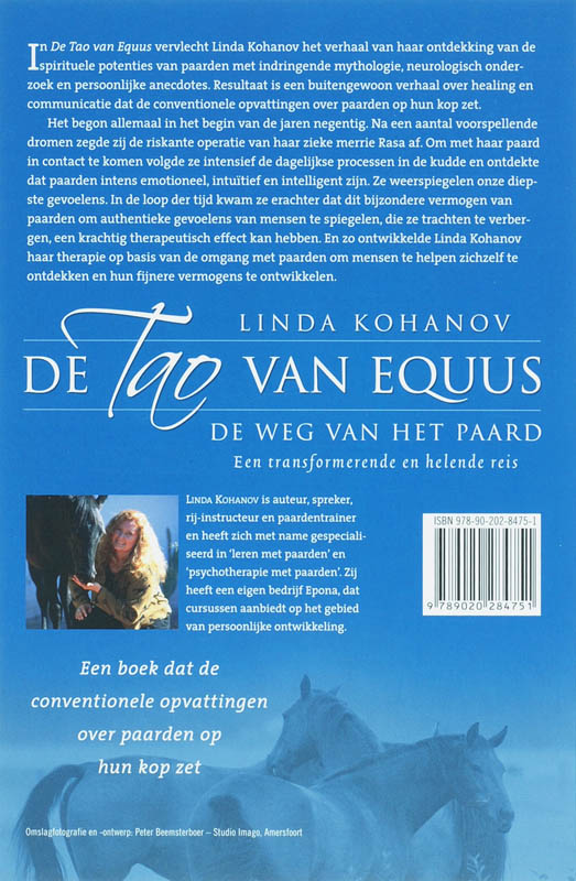 Achterkant van De Tao van Equus