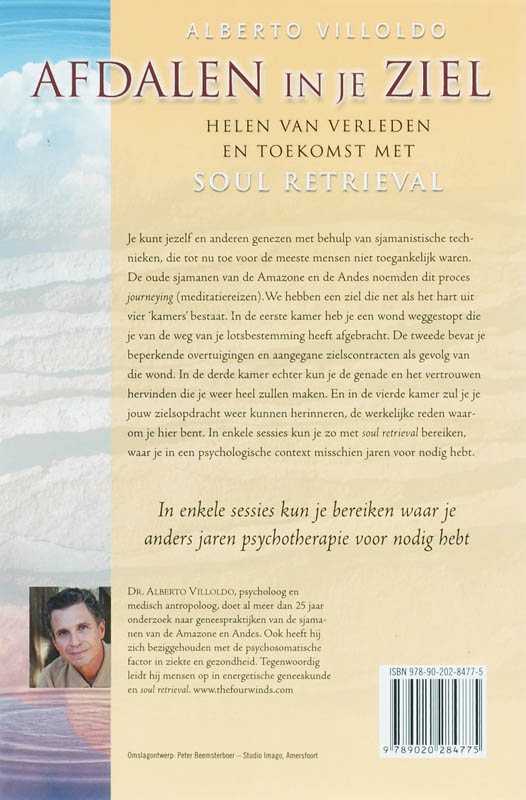 Achterkant van Afdalen in je ziel