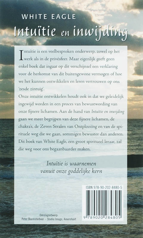 Achterkant van Intuitie en inwijding