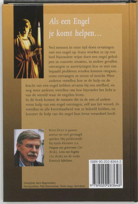 Achterkant van Als een Engel je komt helpen
