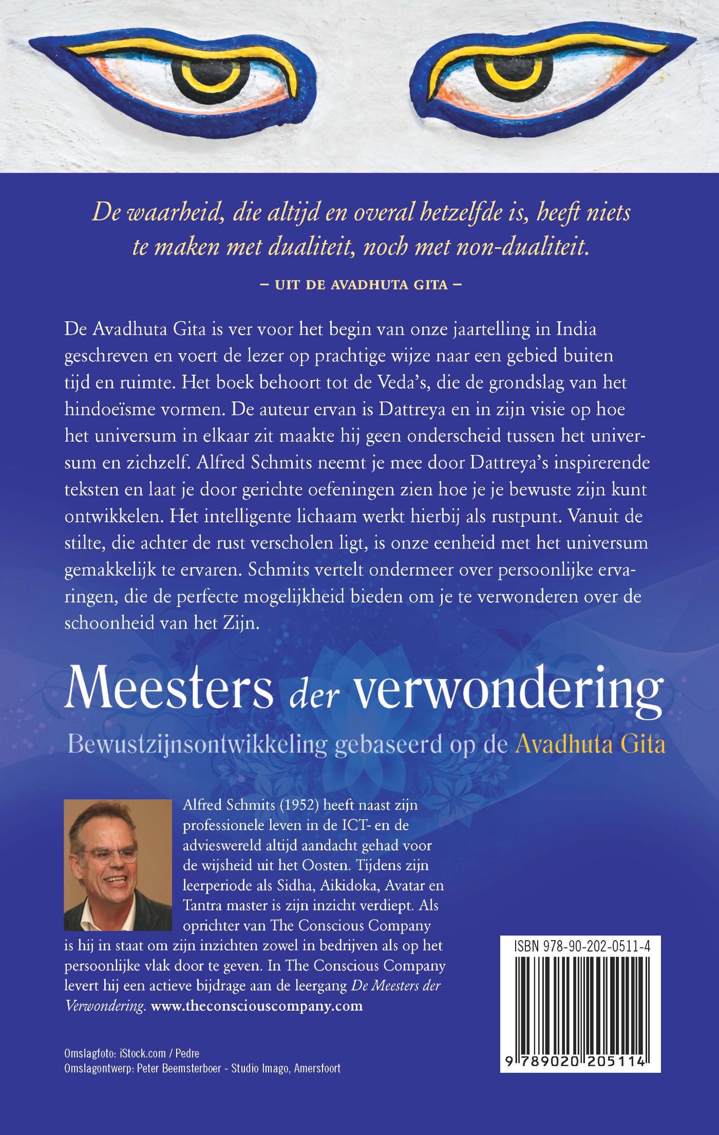 Achterkant van Meesters der verwondering