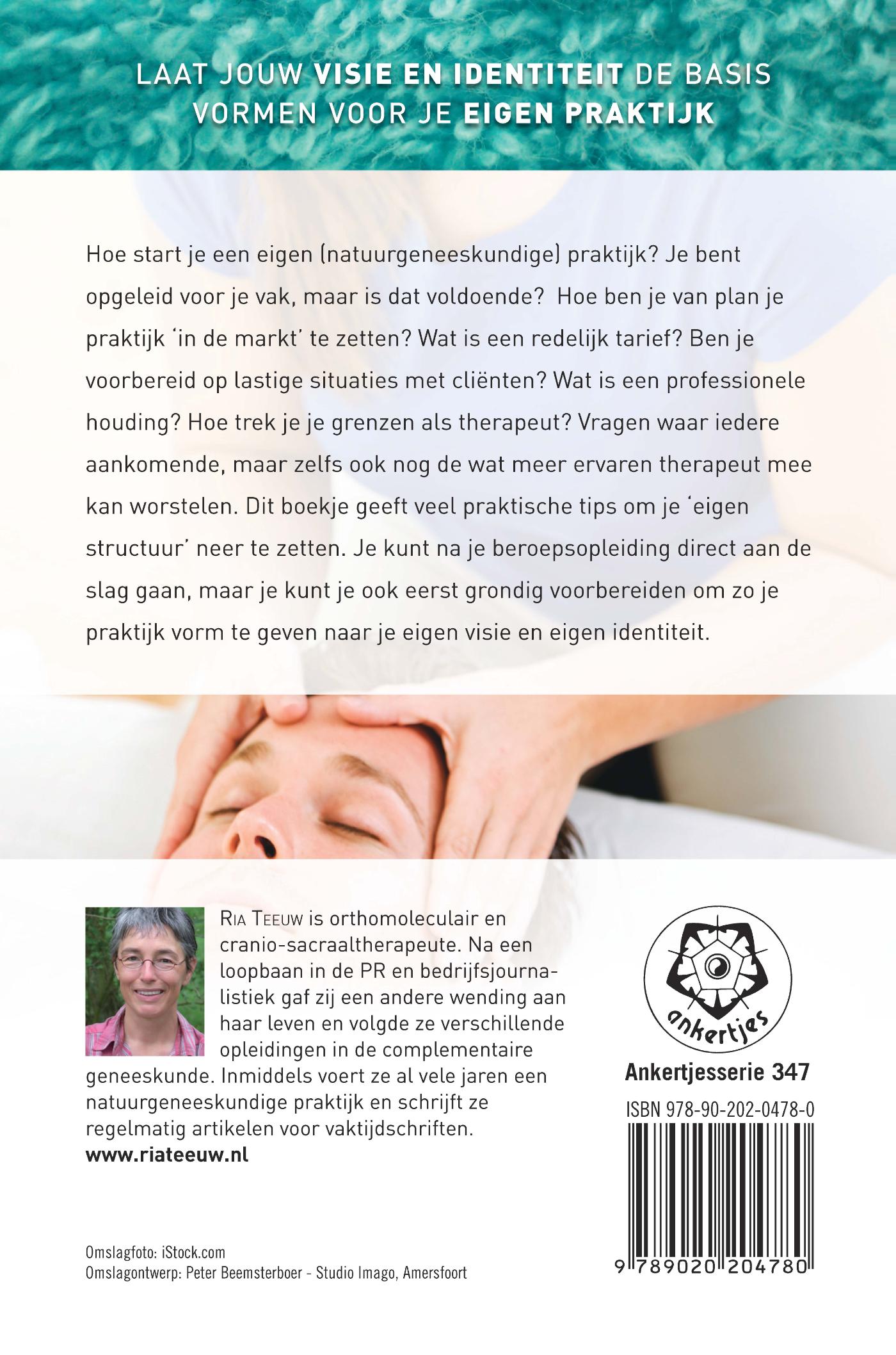 Achterkant van Therapeut in de praktijk