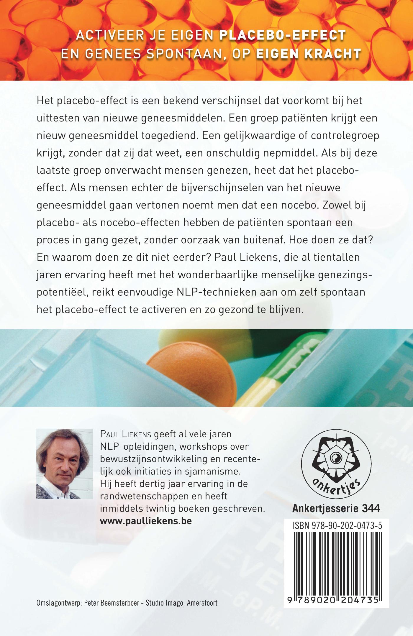 Achterkant van Het placebo effect